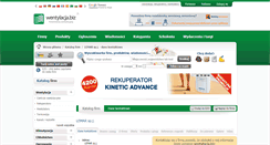 Desktop Screenshot of lemar.wentylacja.biz