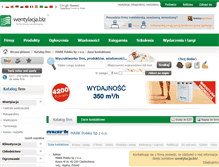 Tablet Screenshot of markpolska.wentylacja.biz